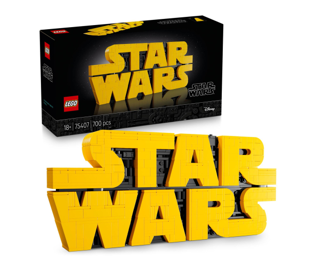 LEGO Star Wars 75407 Logo Star Wars™ zbudowane z klocków - 1308215 - zdjęcie 2